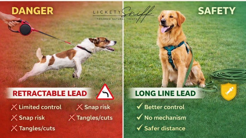 🐾 Retractable Dog Leads: Are They Safe? Risks, Myths & Better Alternatives